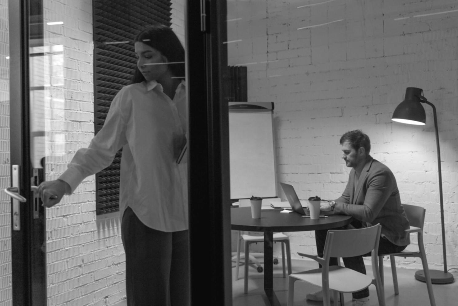 Students analyzing financial data and charts during interactive workshop session